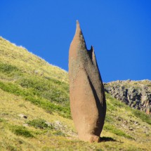 Pinnacle close to the waterfall